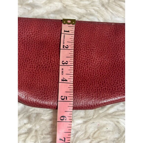 Vintage Mark Cross Small Zippered Leather Pouch Italy-AS IS - Picture 9 of 9